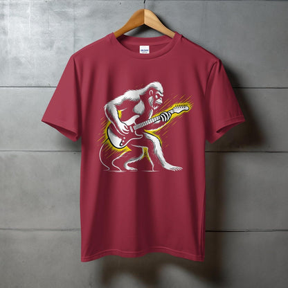 Rocking Gorilla Playing Electric Guitar T-shirt product