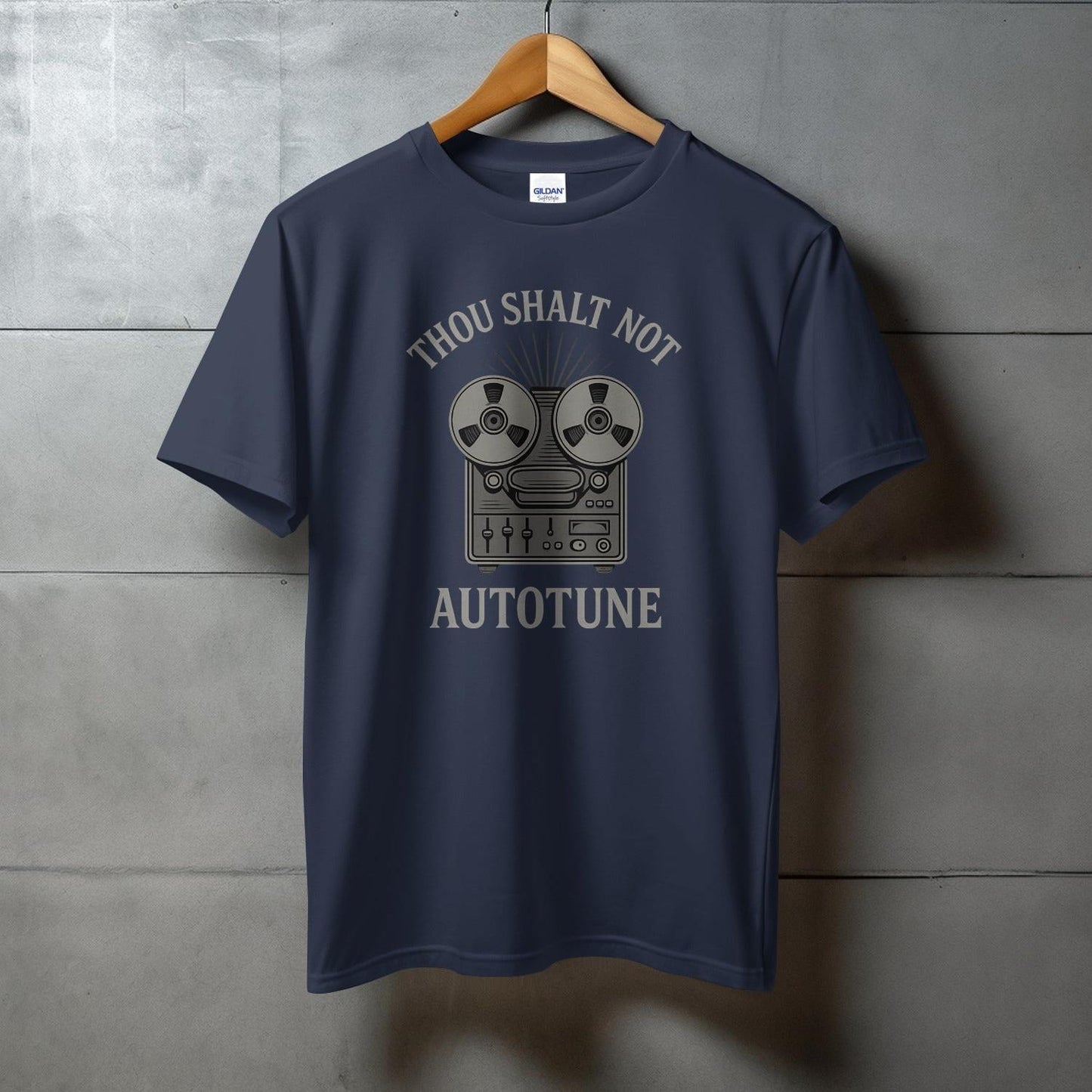 Thou Shalt Not Autotune Graphic T-shirt product