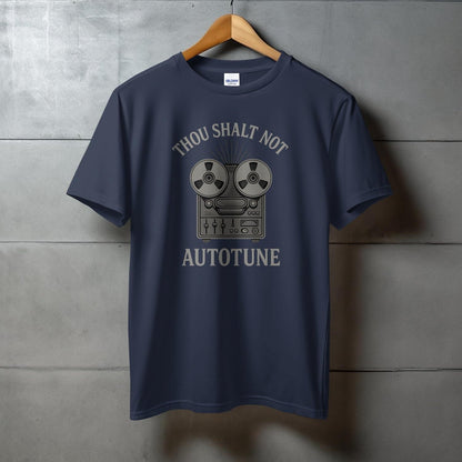 Thou Shalt Not Autotune Graphic T-shirt product