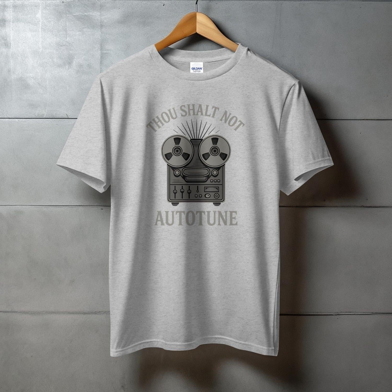 Thou Shalt Not Autotune Graphic Tee product