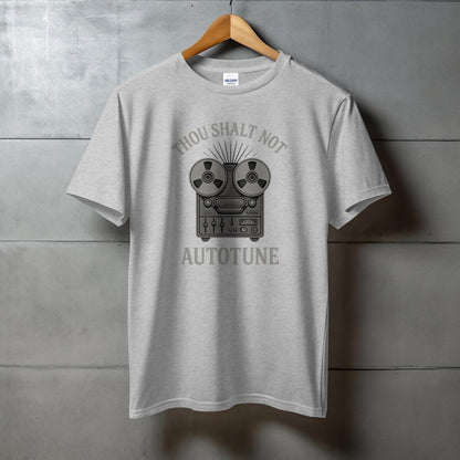 Thou Shalt Not Autotune Graphic Tee product