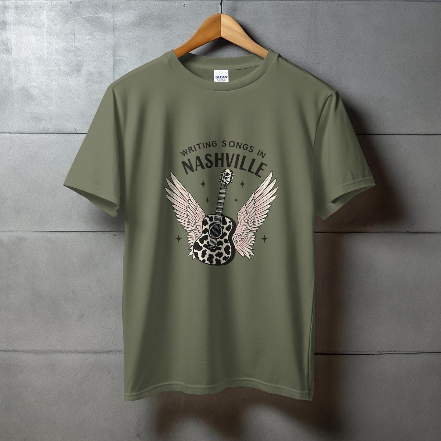 Writing Songs in Nashville Graphic T-shirt product