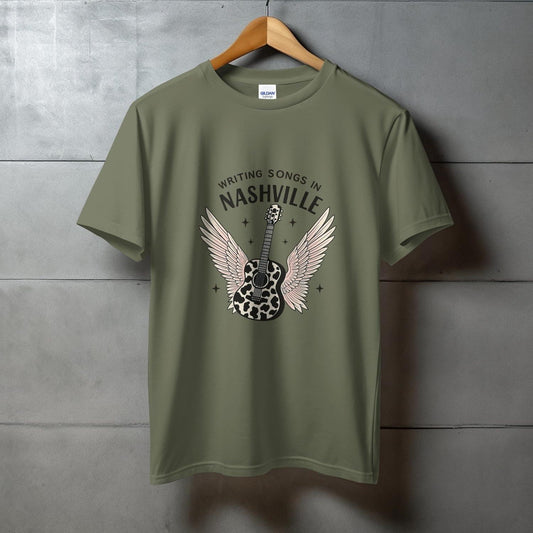 Writing Songs in Nashville Graphic T-shirt product