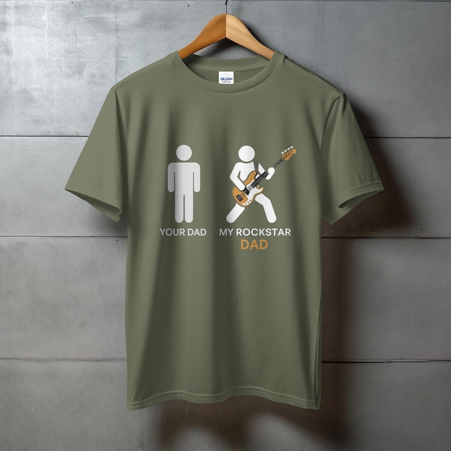 Your Dad My Rockstar Dad Graphic T-Shirt product