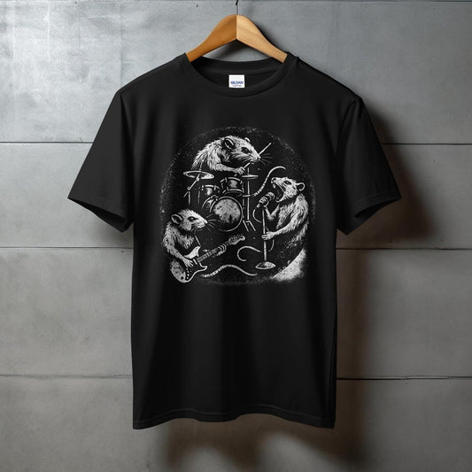 Rock Band Animals Graphic Tee Shirt product type