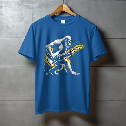 Guitar Playing Gorilla Graphic T-Shirt product type