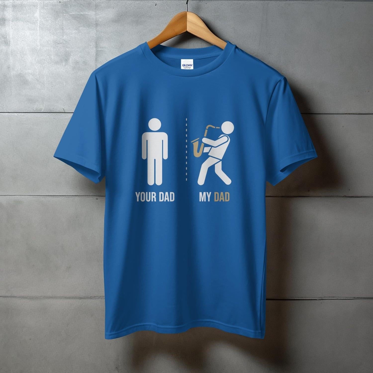 Your Dad My Dad Saxophone Graphic T-Shirt product