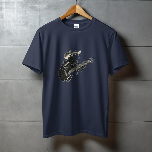 Cool Frog Playing Guitar T Shirt for Music Lovers product type