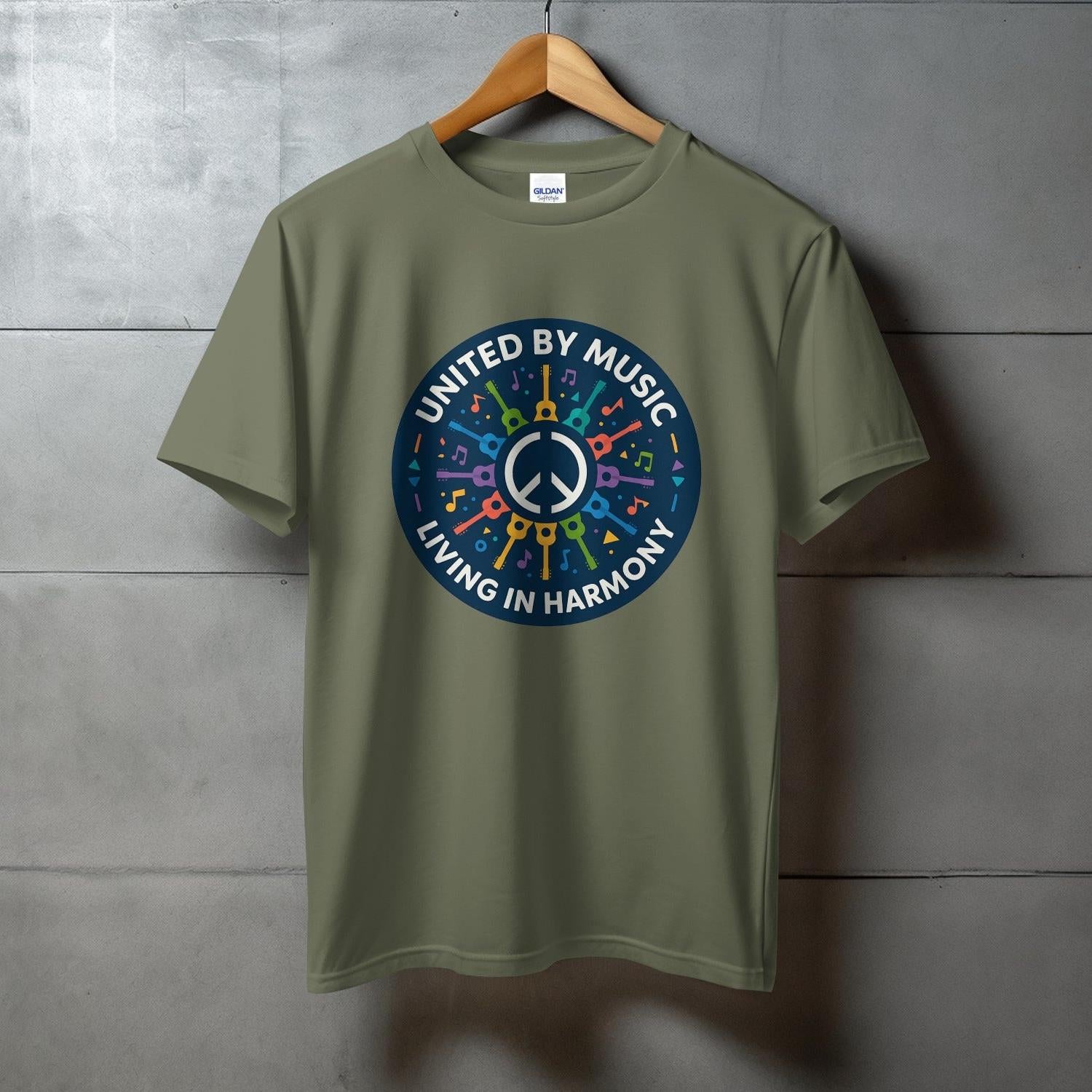 United by Music Living in Harmony T-shirt product type