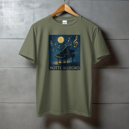 Musical Night Under Moonlight Design T-Shirt Product