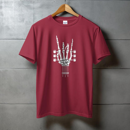 Unique Chess Pieces Skeleton Hand T-Shirt product type