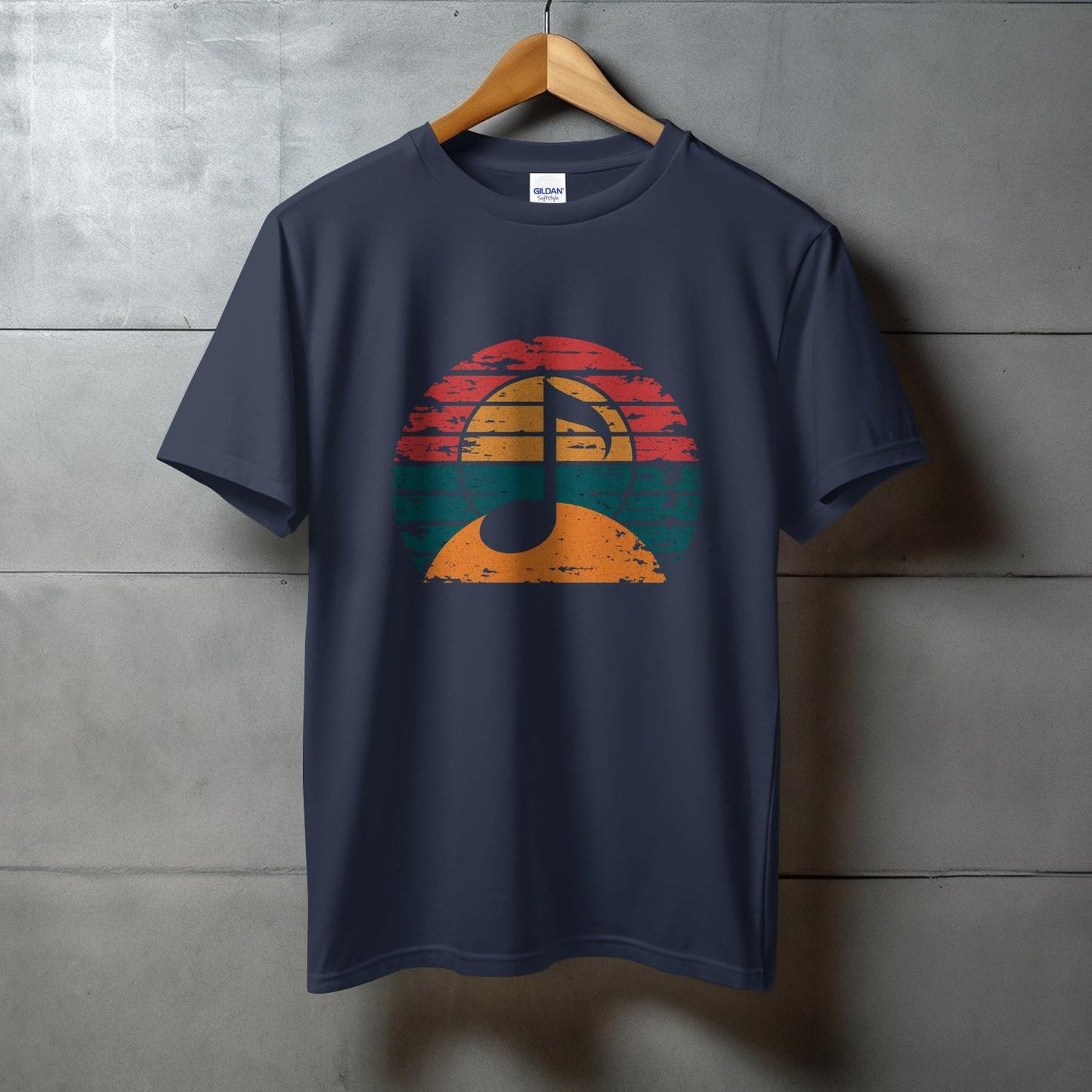 Vintage Sunset Surfboard Graphic T-Shirt product