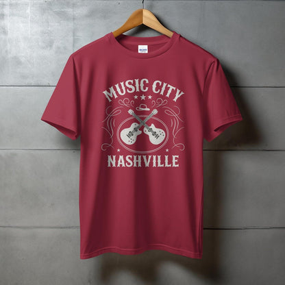 Music City Nashville Graphic Tee Shirt product type