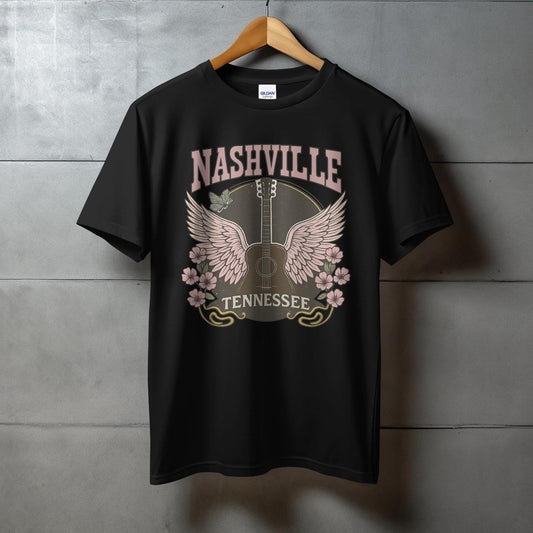 Nashville Tennessee Wings Guitar Design product type