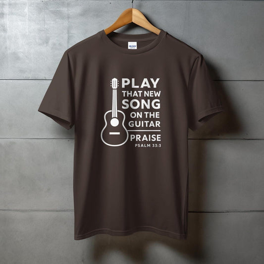 Play That New Song On The Guitar Praise T-shirt product