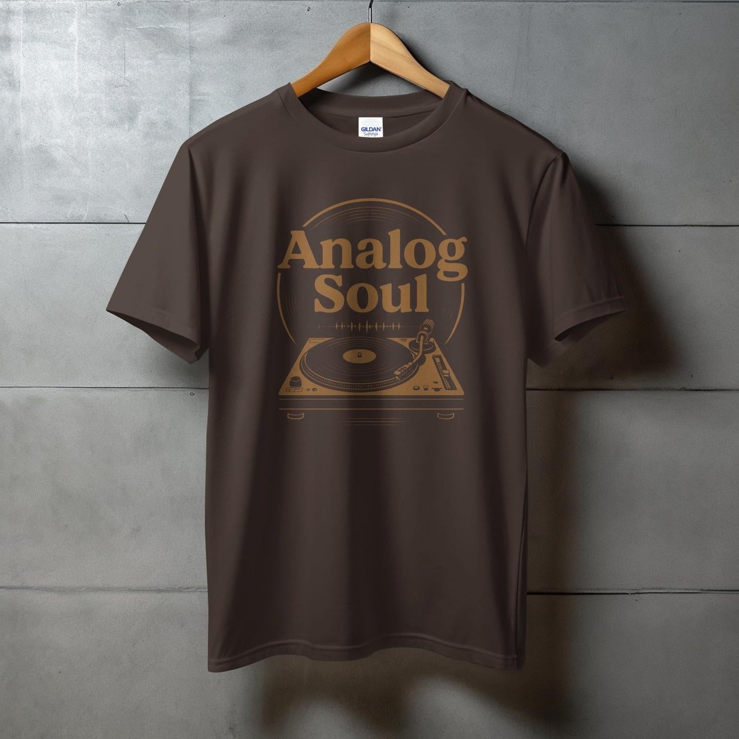 Analog Soul Turntable Graphic T-Shirt product type