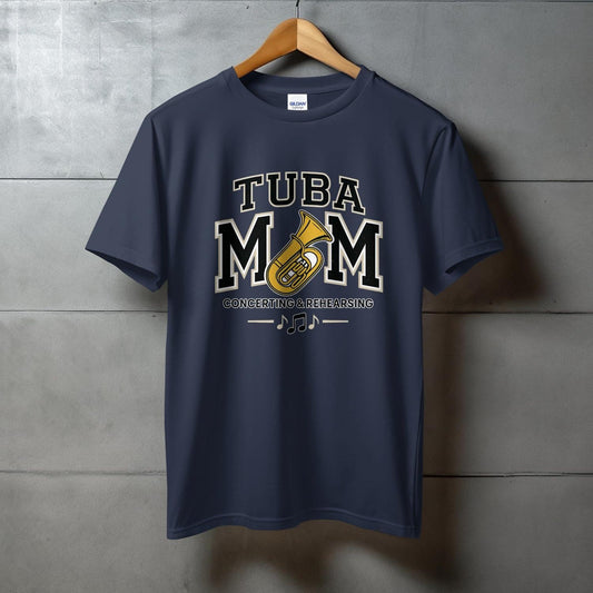 Tuba Mom Concerning and Defending T Shirt Product