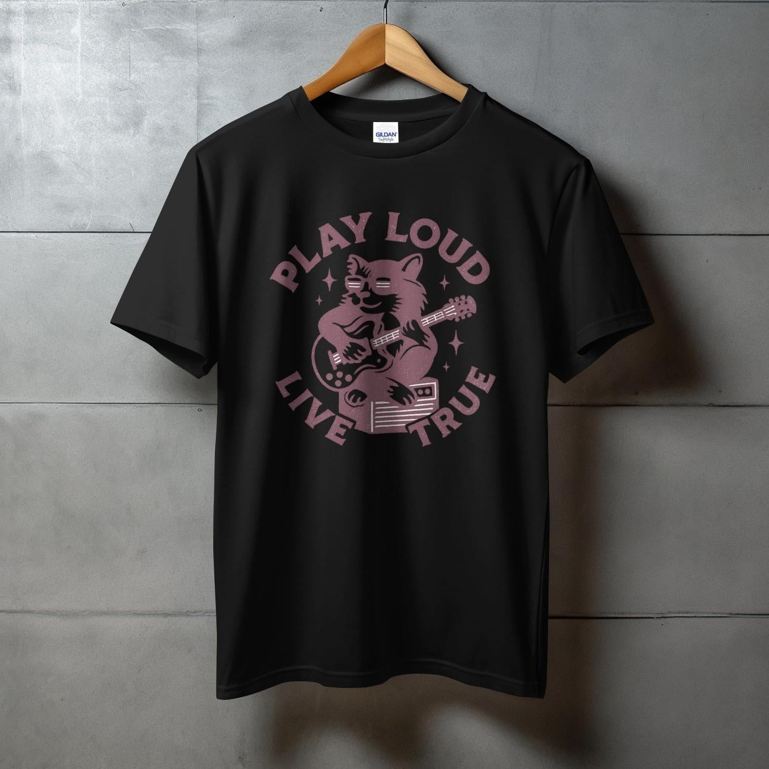 Play Loud Live True Graphic T-Shirt product type