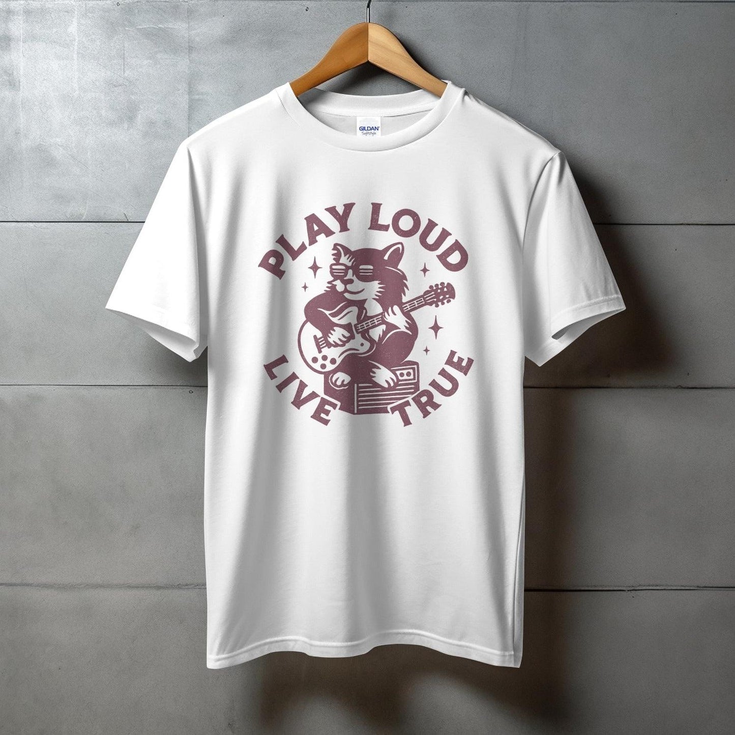 Play Loud Live True Graphic Tee Shirt product type
