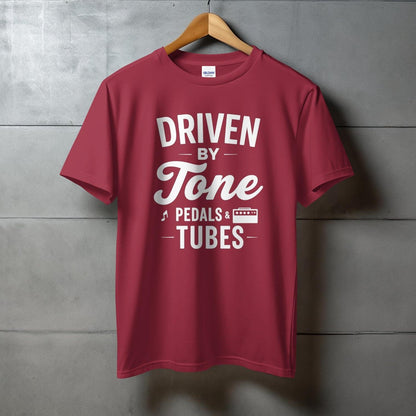 Driven By Tone Pedals and Tubes T-shirt product type