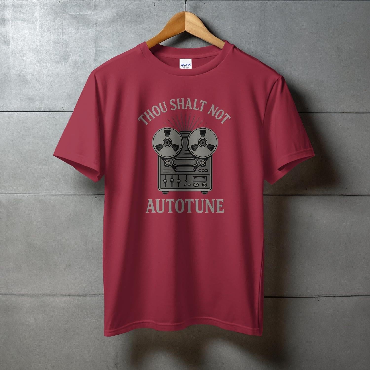 Thou Shalt Not Autotune Graphic T-shirt product