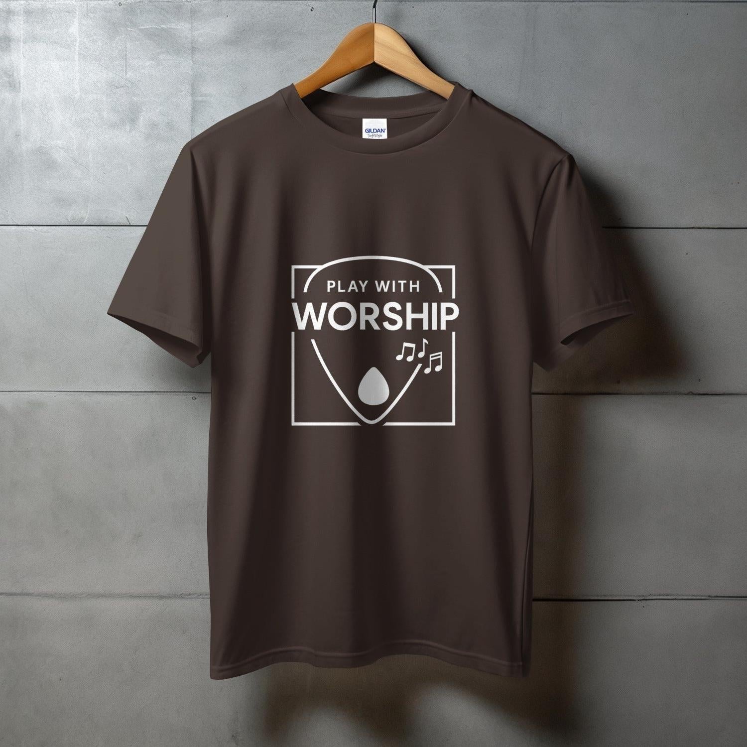 Play with Worship Music Design T-shirt product