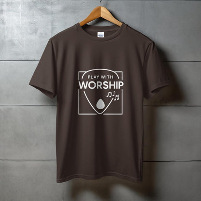 Play with Worship Music Design T-shirt product