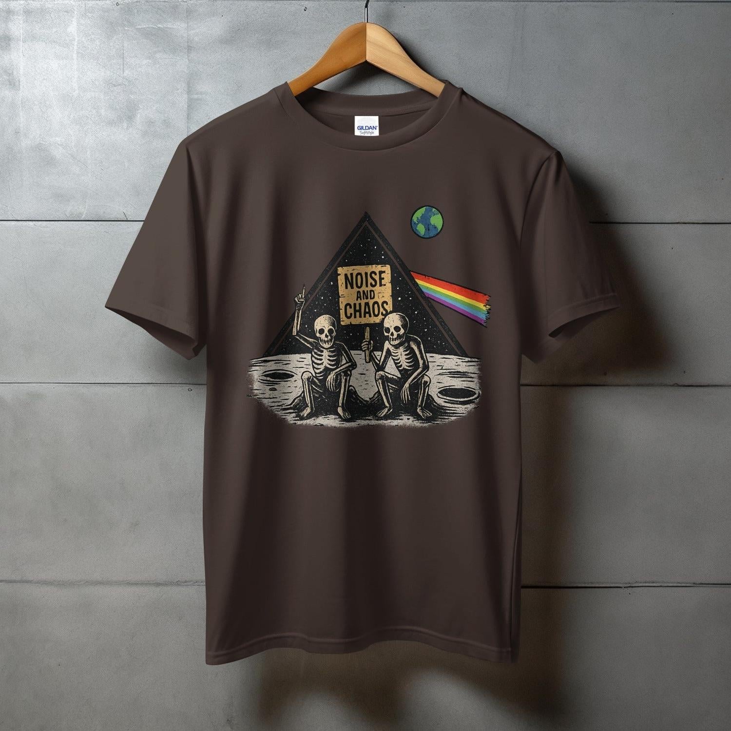 Vintage Rock Band Skull Art Graphic T-Shirt product