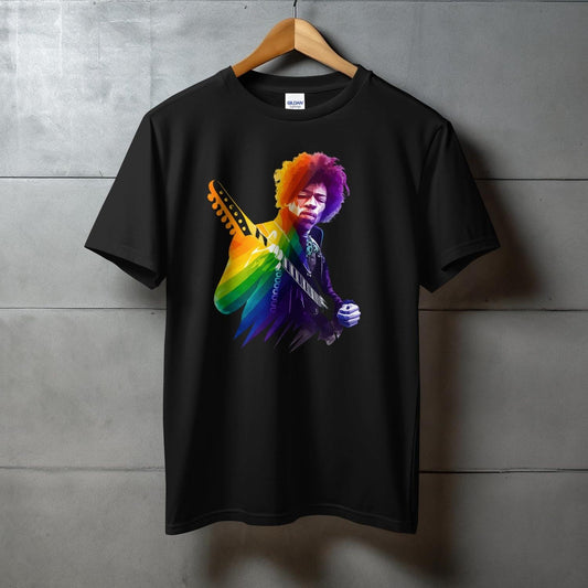 Colorful Music Icon Graphic T-shirt Casual Wear product