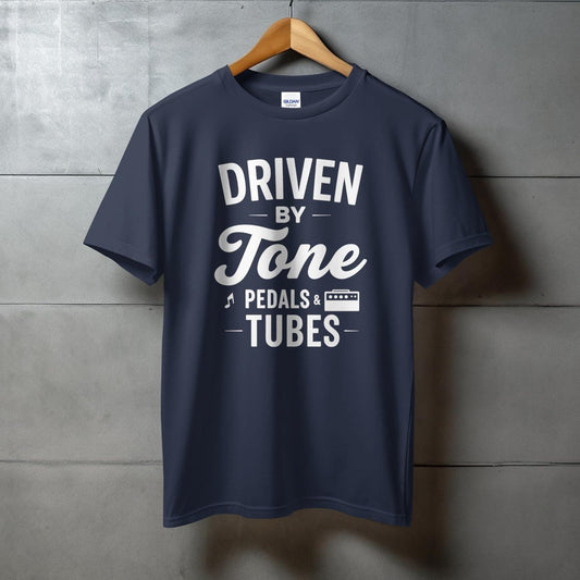Driven By Tone Pedals And Tubes Graphic T-Shirt product type