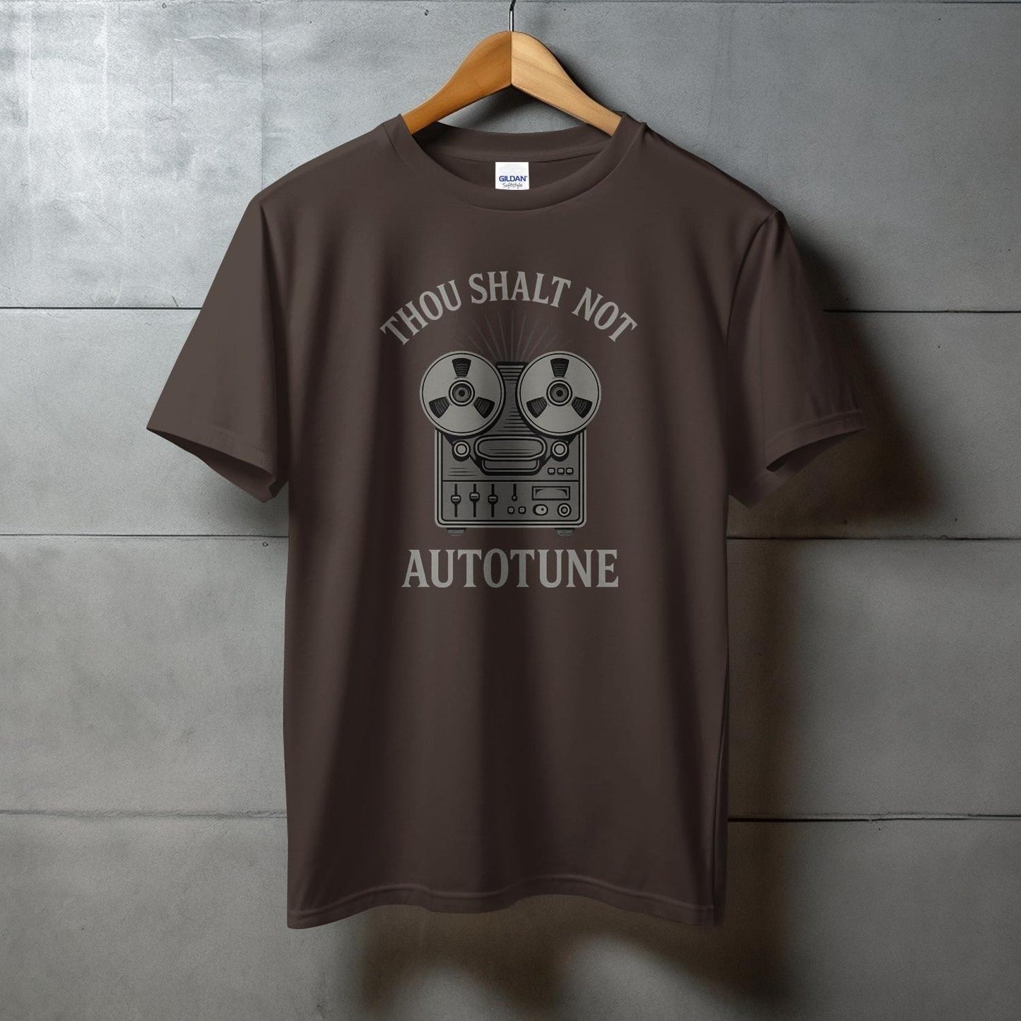 Thou Shalt Not Autotune Graphic Tee product