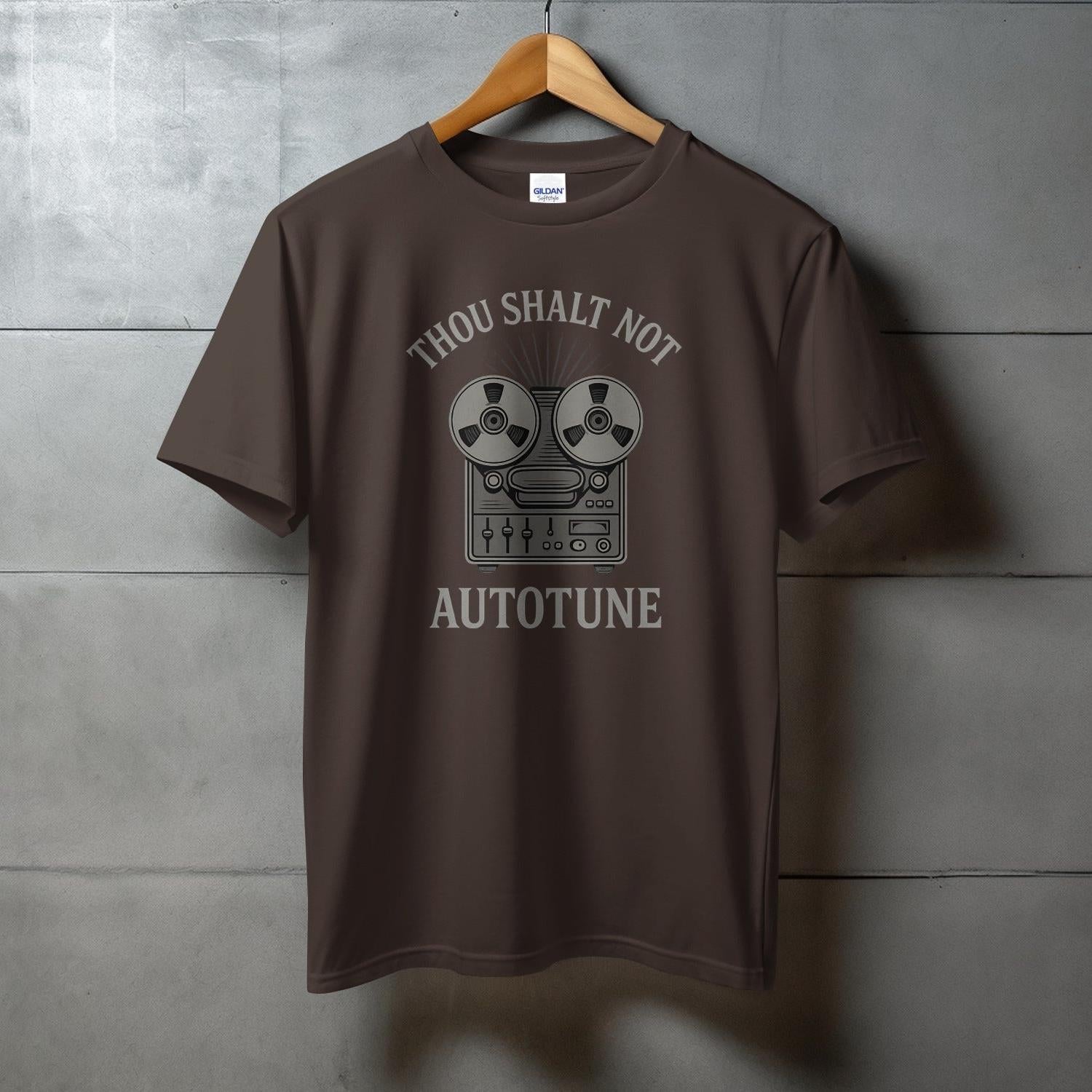 Thou Shalt Not Autotune Graphic Tee product